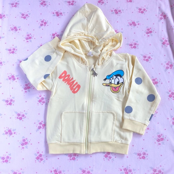 Yellow Hooded Matching Set 3T-4T - Picture 2 of 9